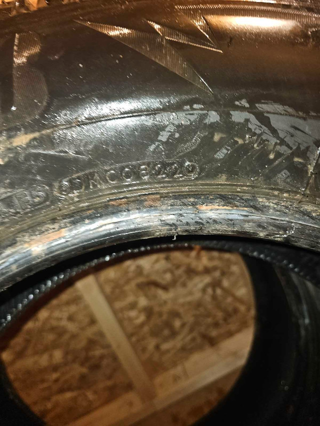2x 225/65/R17 Bridgestone winter tires  in Tires & Rims in Oakville / Halton Region - Image 3
