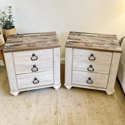 farmhouse nightstands, View more