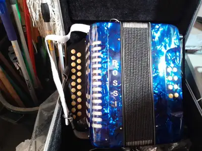 Electric Guitar, Accordion, Baby grand piano, View more