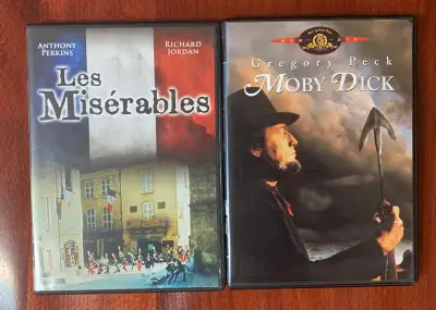 LES MISERABLES starring Anthony Perkins & Richard Jordan DVD (rare) DVD and original packaging are i...