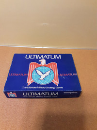 ULTIMATUM BOARD GAME - 1st Edition from 1985