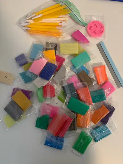 assorted oven bake clay, View more