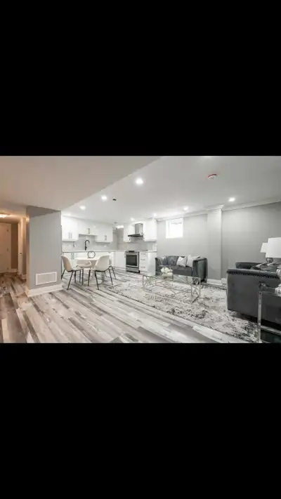 3 Bedroom with 2 washroom Legal Basement for Rent
