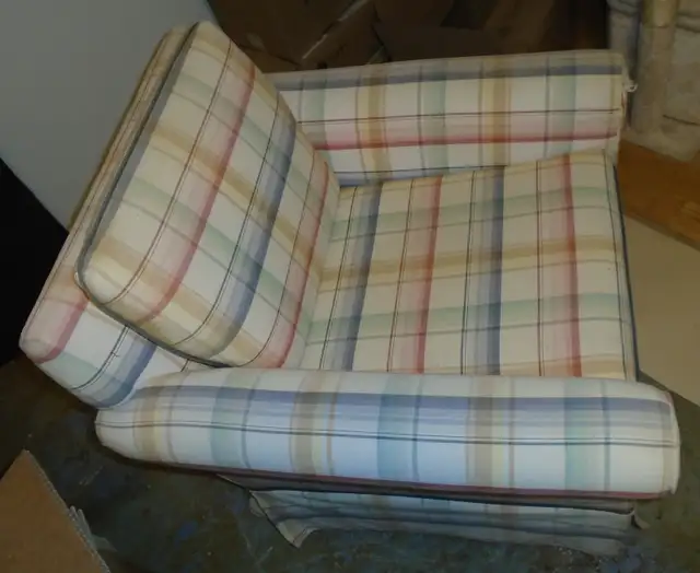 mid-century Danish teak sofa and chair set in Couches & Futons in City of Halifax - Image 5
