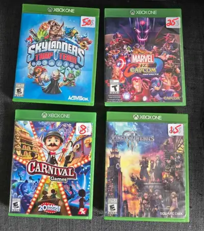 jeux xbox 360 et one, View more
