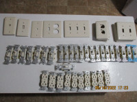 Hubbell Switches, plugs, faceplates