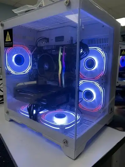 Ryzen 5 5500 + RTX 4060 GAMING PC with 6 months warranty, View more