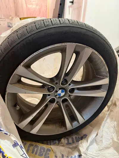 Summer tires-225/45/18 used excellent condition. Bridgestone Run flat tire