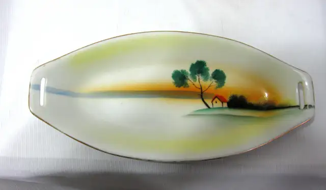 ENSEMBLE SEPT MORCEAUX pour CELERY SEVEN PIECE SERVING SET.c1950 in Arts & Collectibles in West Island - Image 3