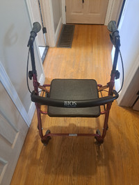 Foldable walker, good condition.