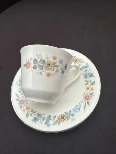 Pattern: Pastorale pattern by Royal Doulton - Produced in the 1970s and discontinued in 1990, Materi...