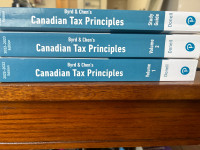 Byrd & Chen’s Canadian Tax Principles Vol.1,2 and Stydy Guide 