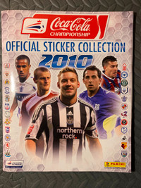 2010 Panani Coca Cola English Championship Soccer Stickers