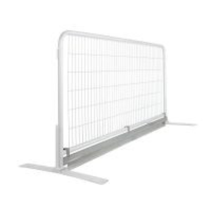 5 sections 4x8, galvanized steel commercial fence Fence, Deck