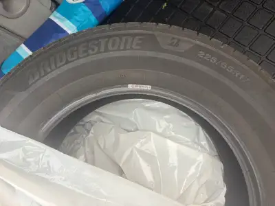 I have 2 x 225/65R17 Bridgestone All weather tires for sale… Still have lots of thread! Selling for...