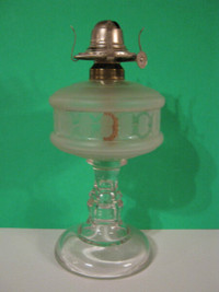 Antique Oil Lamp - "Adams & Company"
