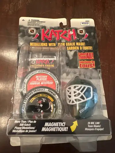Katch Medallions w/ Team Goalie Mask Dallas Stars , View more