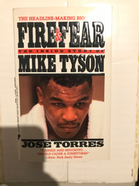 Mike Tyson 1989 Fire and Fear original book
