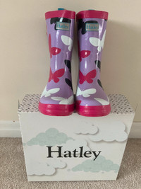 Brand New Hatley Butterflies Rain Boots (size: Youth US 2)