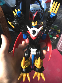 Digimon Digivolving Imperialdramon Fighter Mode 6" Figure 2000 B