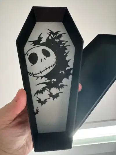 New nightmare before Christmas coffin box , View more