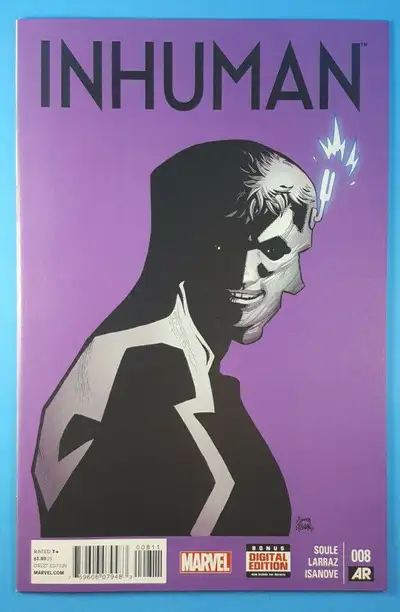 INHUMAN #8 Marvel Comics 2015 Charles Soule, Larraz, Isanove, VF, View more