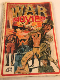 War movies : castle books 1974.  Poster quality pics