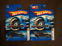 HOT WHEELS 2006 DODGE VIPER COUPE #12 VARIATION LOT OF 2