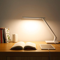Desk Lamp, BESTEK 5 Levels Dimmable LED Desk Lamp with 4 Lightin