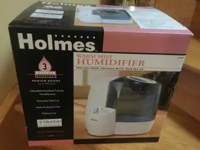 Holmes Warm Mist Humidifier for a medium room with filters, View more