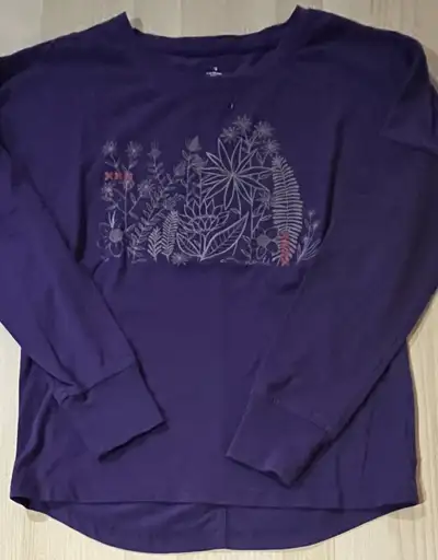 ROOTS KIDS - Girls Size 9/10 Years Large Long Sleee Shirt, View more