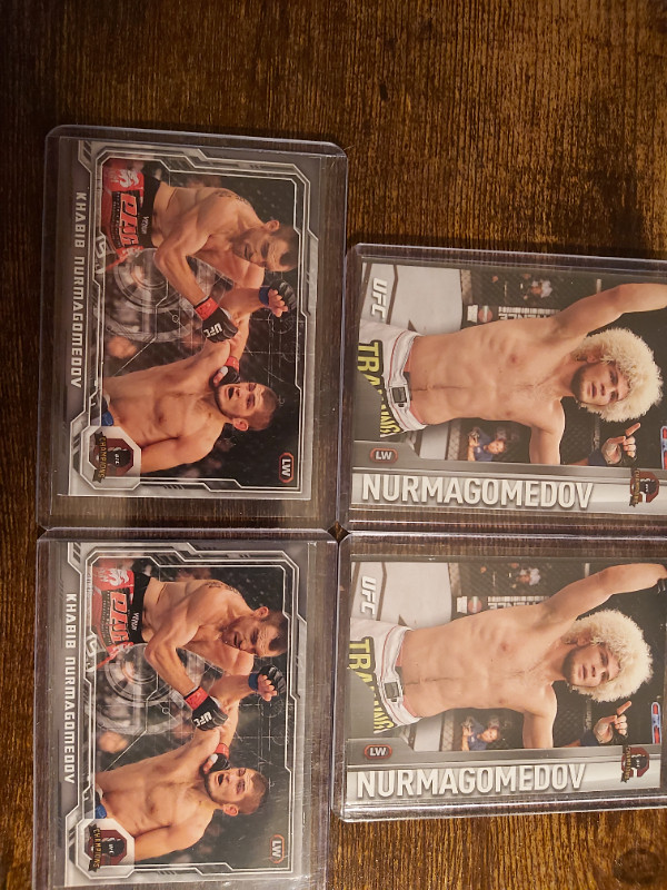 UFC Khabib Nurmagomedov Topps Cards in Arts & Collectibles in Peterborough - Image 4