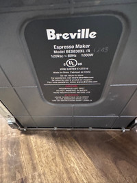Breville BES830XL Espresso Machine