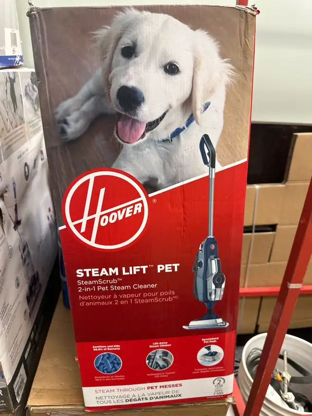 Hoover 2 in 1 steam cleaner62863268302723121