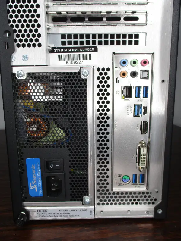 Boxx Apexx 2 2402 Workstation i7-6700K Liquid Cool 16GB 256 550W in Desktop Computers in City of Toronto - Image 11
