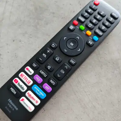 Hisense VIDAA Smart TV remote control, View more