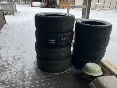 Three GSI5 and one GSI6. 275/55R20. Approximately 50% tire wear left.