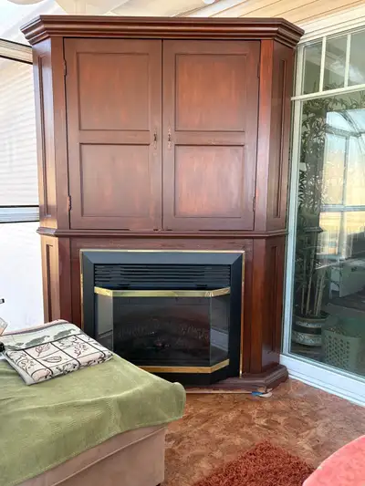 Grande Armoire Foyer électrique à donner, View more