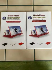 2- 3-D MobilePhone video amplifiers