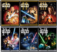 Star Wars Trilogy and Prequel Trilogy DVD Box Sets