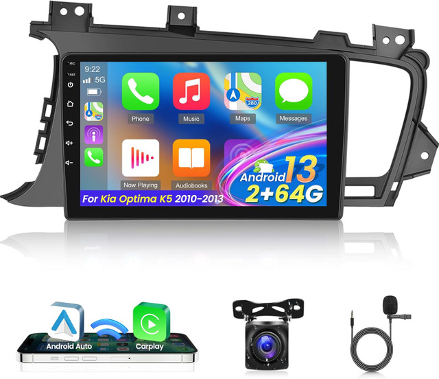 Android GPS Car Stereo Kia Optima 2010-13 Carplay + AndroidAuto in Audio & GPS in City of Toronto