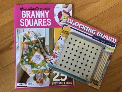 Ultimate Guide to Granny Squares and Blocking Board, View more