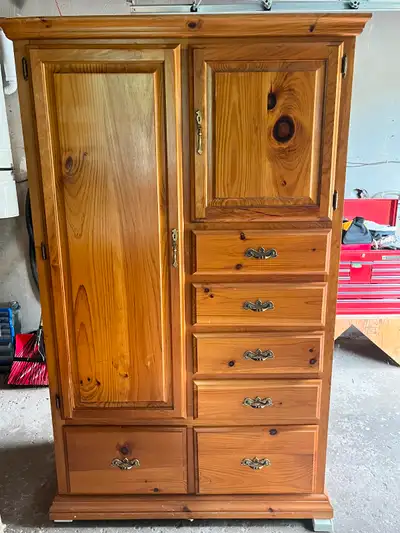 Armoire - solid pine, View more