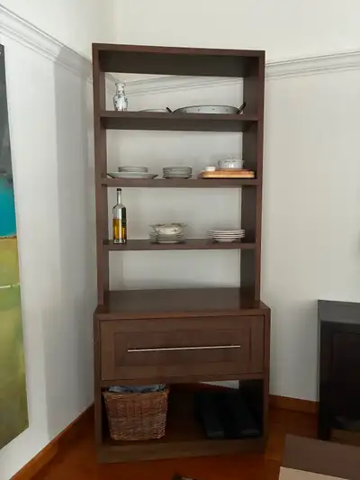 Shelf with drawer, View more