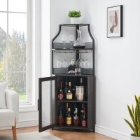 GarveeHome Corner Wine Bar Rack Cabinet  City of Toronto Toronto (GTA) Preview
