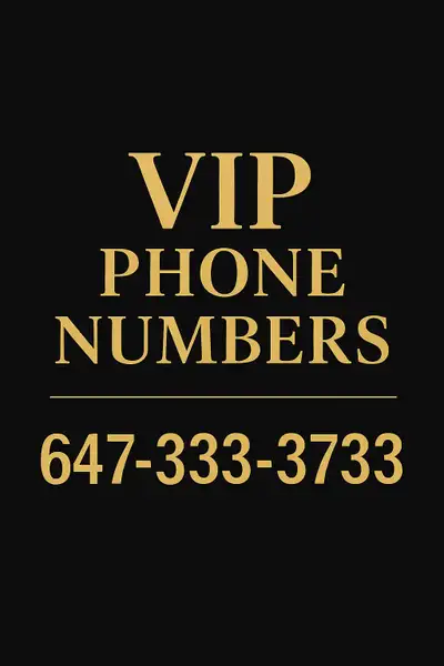 High end business solid 416/647/905 Vip premium phone numbers , View more