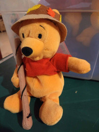 Winnie The Pooh Bean Bag Plush - "Lake Resort Pooh"