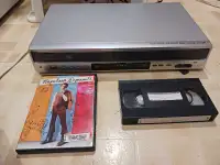 VCR for VHS movies/ DVD player combo (no remote 