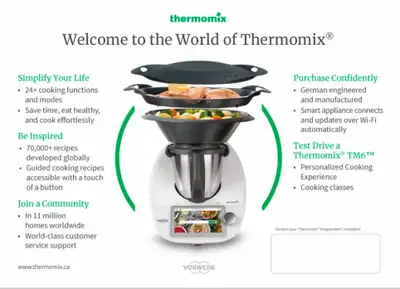 Brand new Thermomix - TM6, View more