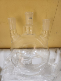 3-neck,Round Bottom Glass Flask